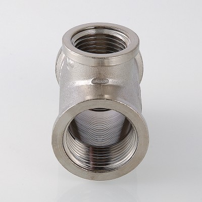 VTr.750.N.0605 Фитинг резьбовой – тройник переходной Valtec 1" х 3/4" х 1"  - Вид №6