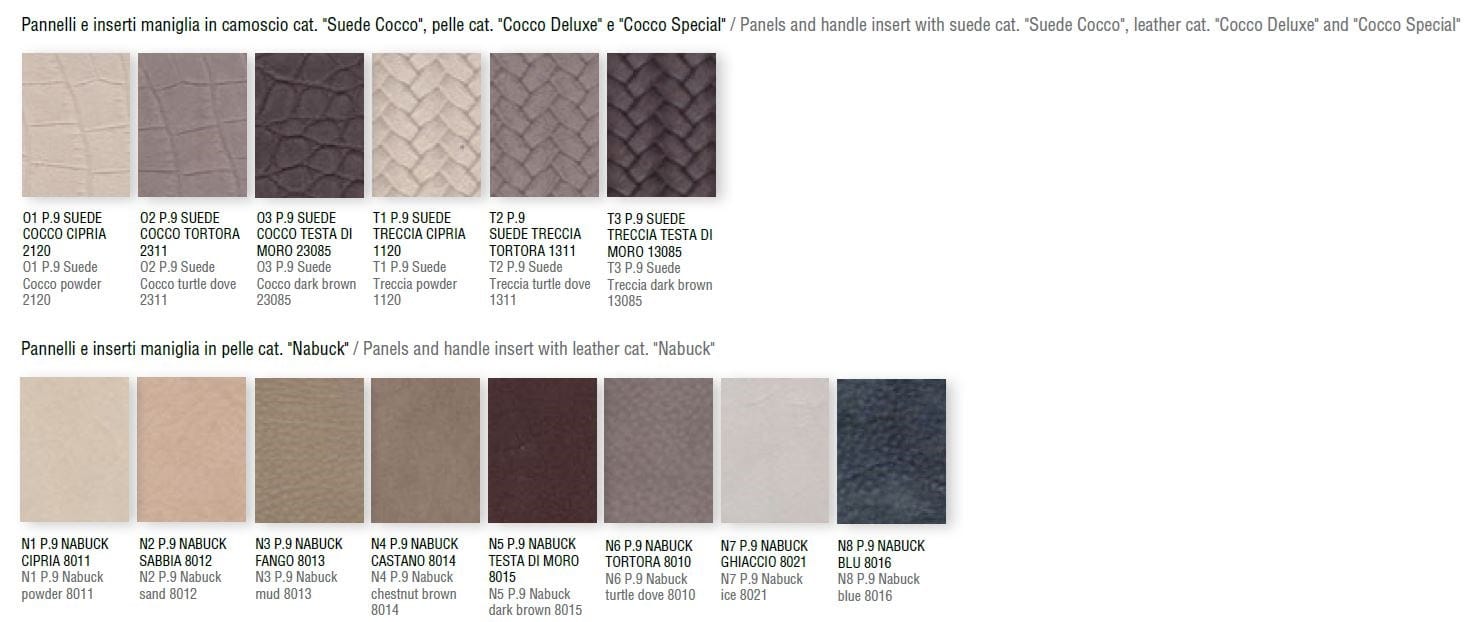 Раздвижные двери из кожи и стекла Longhi Aluminiun Chic-Doors ARCH-00061555 - Вид №22