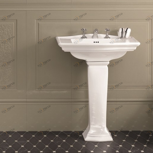 IBLP123FWES Подвесная раковина настенная овальная Devon&Devon  белая 