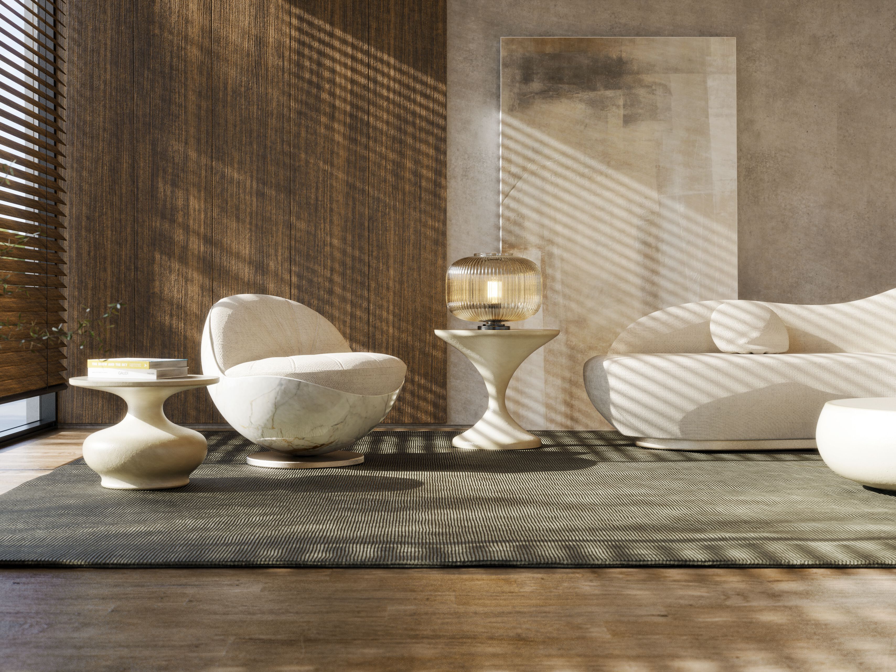 Кожаное вращающееся кресло с каркасом из стекловолокна GANSK Bola ARCH-00072131 - Вид №11