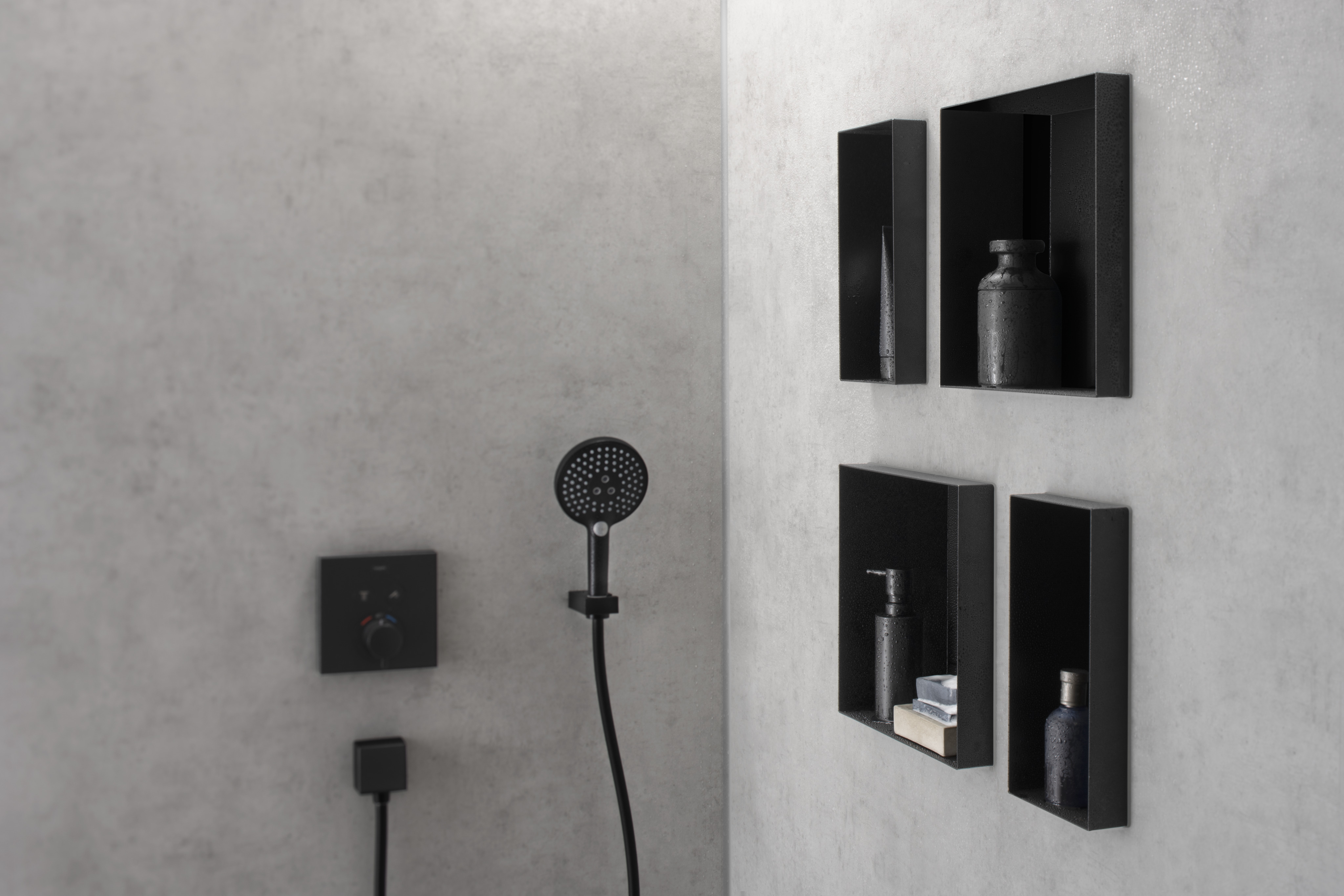 56070700 XtraStoris Minimalistic Wall безрамная ниша 300/150/100 Hansgrohe  - Вид №1