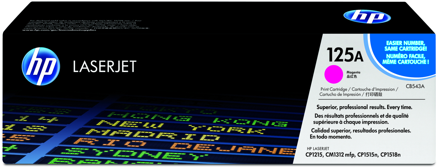 CB543A color laserjet magenta print cartridge HP Santreyd 
