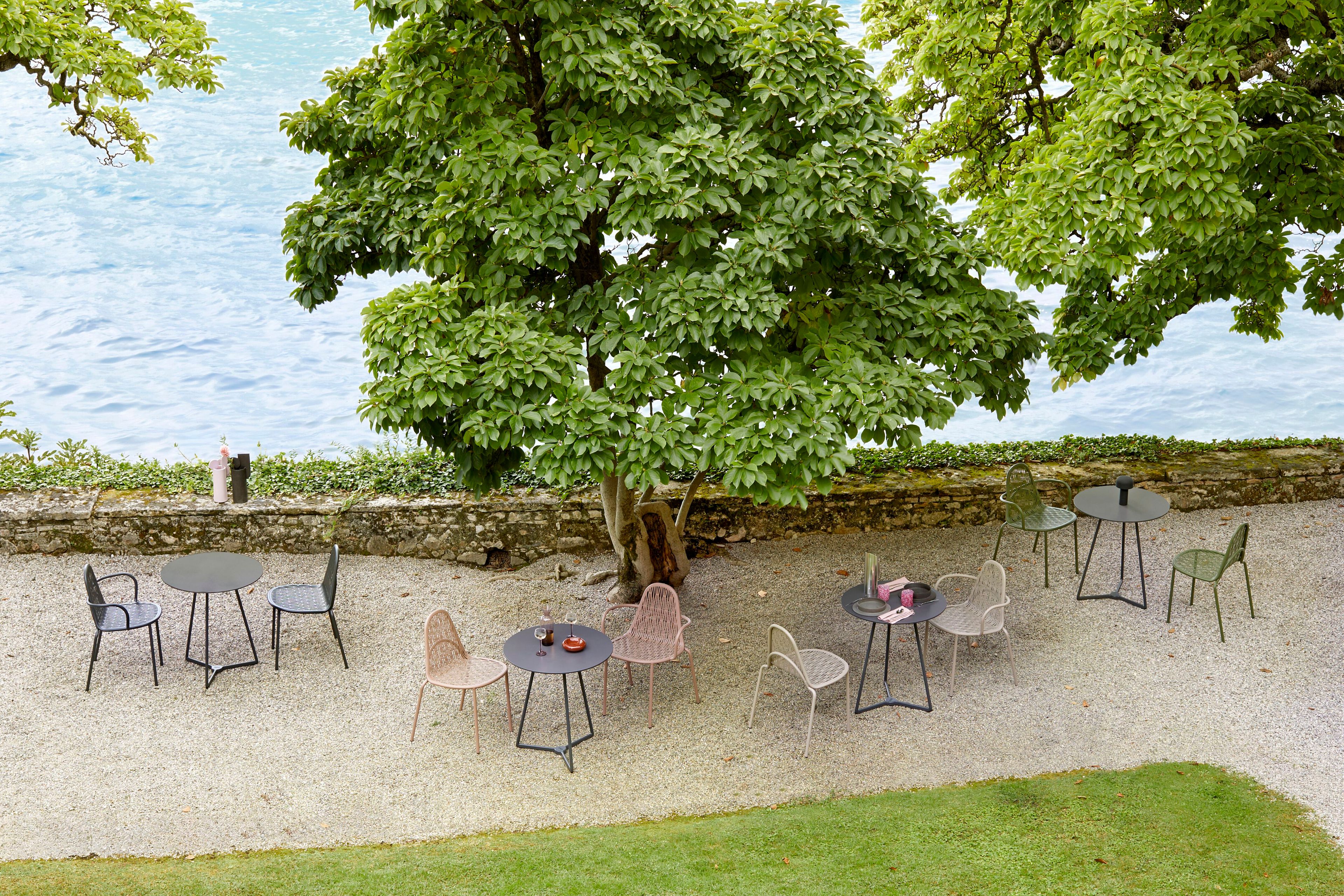 Алюминиевый и стальной контрактный стол с 3-спицевым основанием S-CAB Atomo ARCH-00050546 - Вид №17