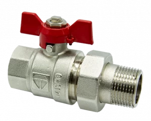 HLV-101227.№.01 Кран шаровой HLV Optima с полусгоном