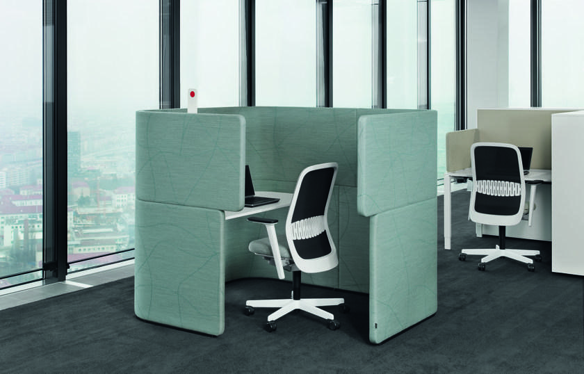 BENE Поворотный офисный стул из ткани Riya sun-id-1402005 - Вид №4