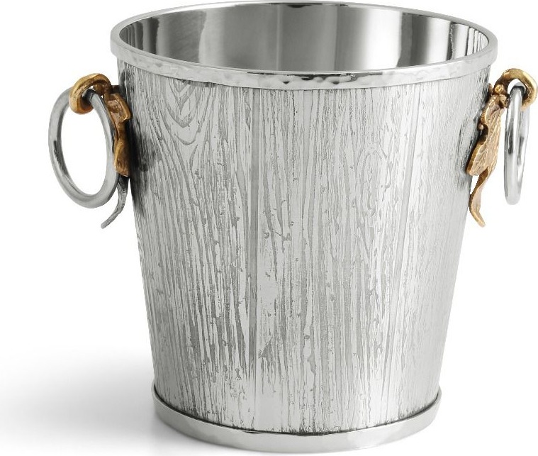 10645167 Michael Aram Ведерко для льда Michael Aram Плющ и дуб 10см, сталь нержавеющая Сталь нержавеющая 