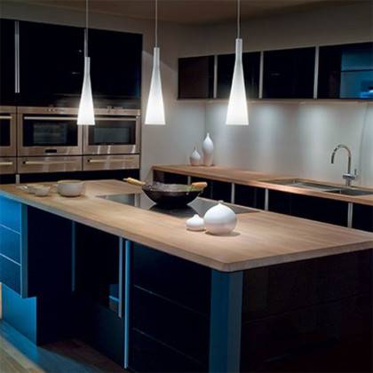 Люстра дизайнерская Intensify белый дуб Milk SP6 IDEAL LUX ДИЗАЙНЕРСКИЕ, КАСКАД 057386 Белый  - Вид №1