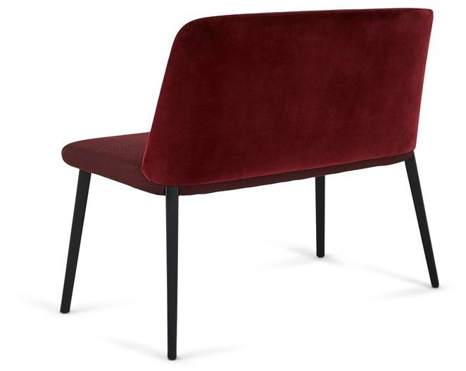 Montis Скамья из ткани со спинкой Back me up sun-id-1374388 - Вид №2