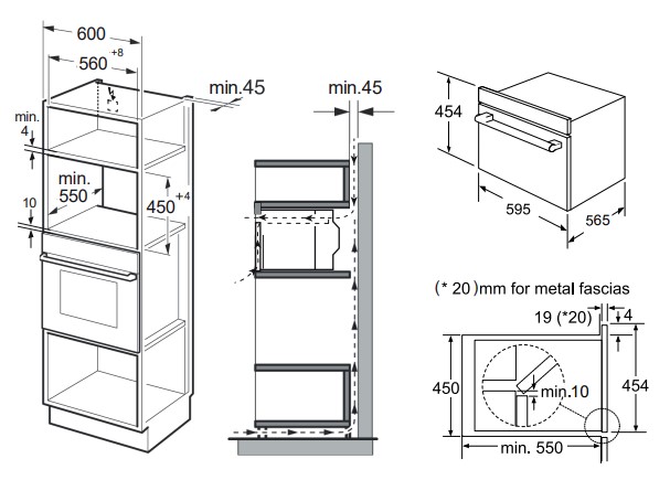 9948670 Электрический духовой шкаф Kuppersberg KSO 616 черный STDN-0046640 - Вид №5