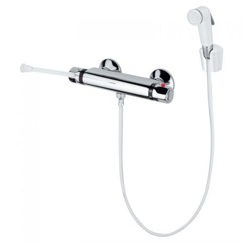 9024 Idral Настенный термостатический смеситель серии EASY с керамическим головным клапаном Рычажное управление Clinic 