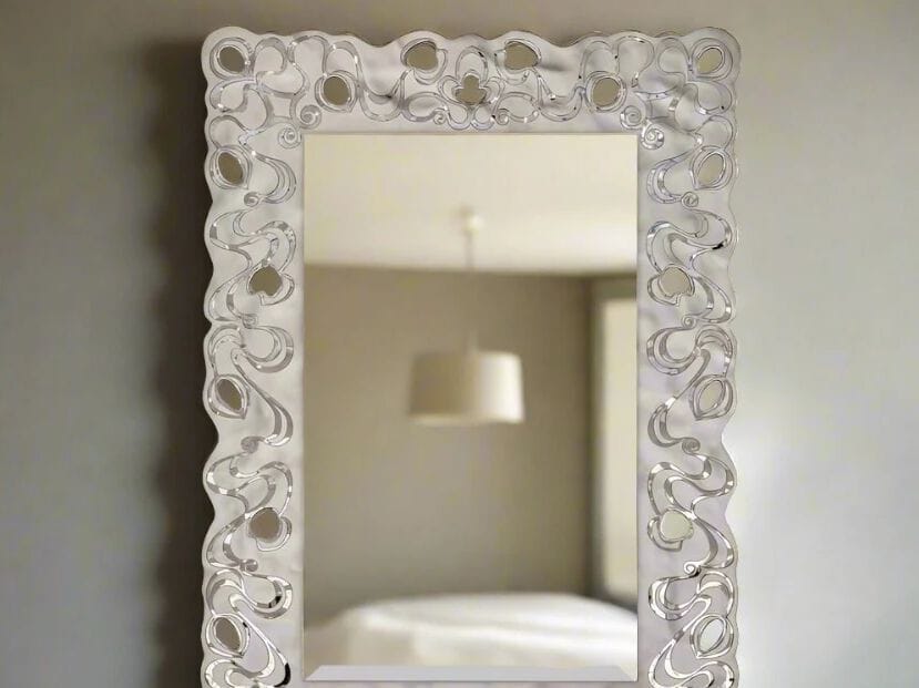 Прямоугольное настенное зеркало с рамкой PlusObject ASSIA ARCH-00054561