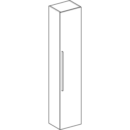 840002000 Высокий шкафчик Geberit iCon с одной дверью Geberit  - Вид №1