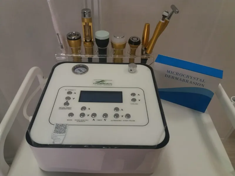 37789 Косметологический комбайн кислородной мезотерапии и RF лифтинга 11 в 1 МЕ-11 (MICROS 11D) AURO  - Вид №1