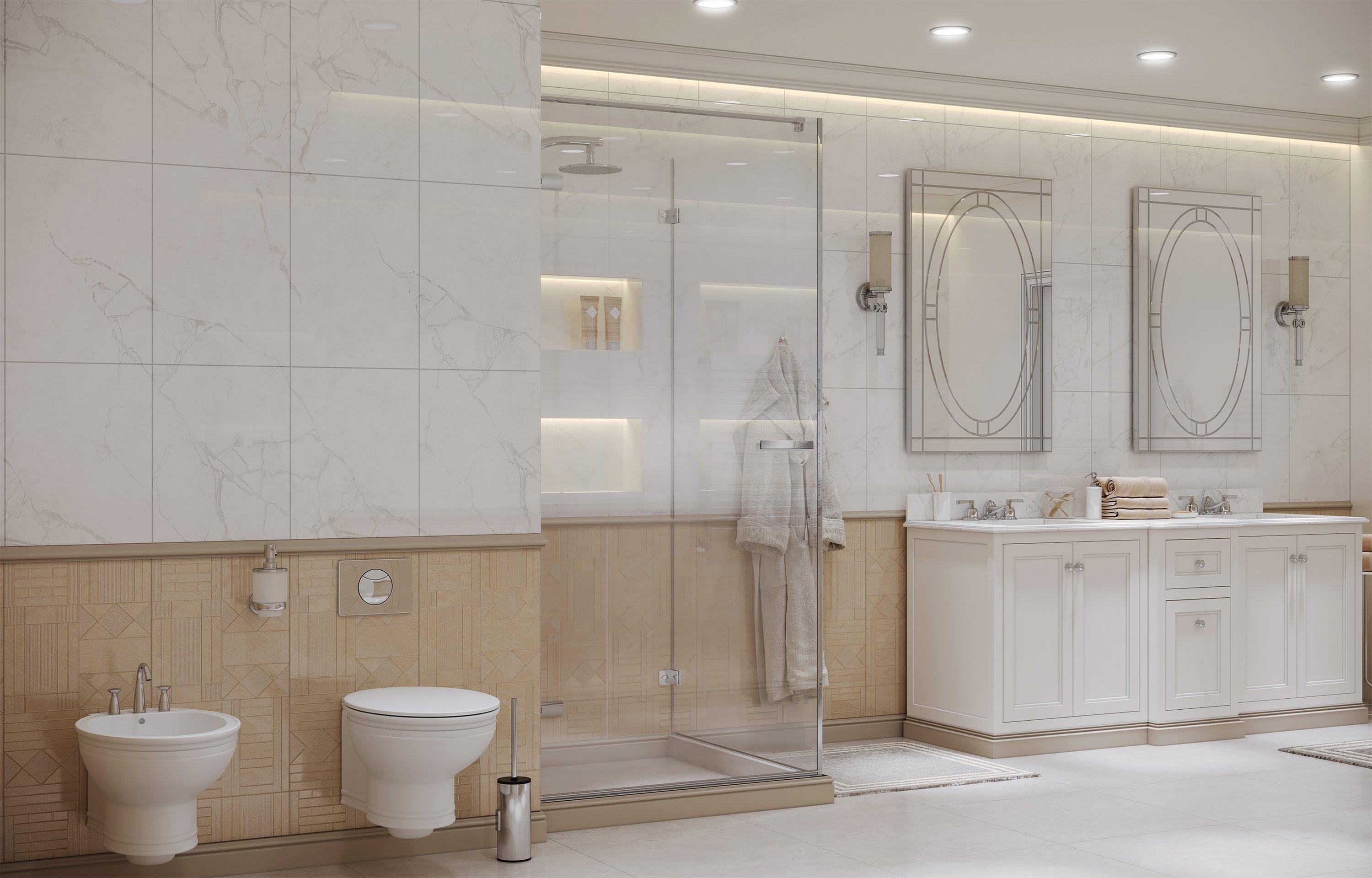 Душевое ограждение Ambassador Abner 10011102L (1000x1000x2000), 1 место  - Вид №2