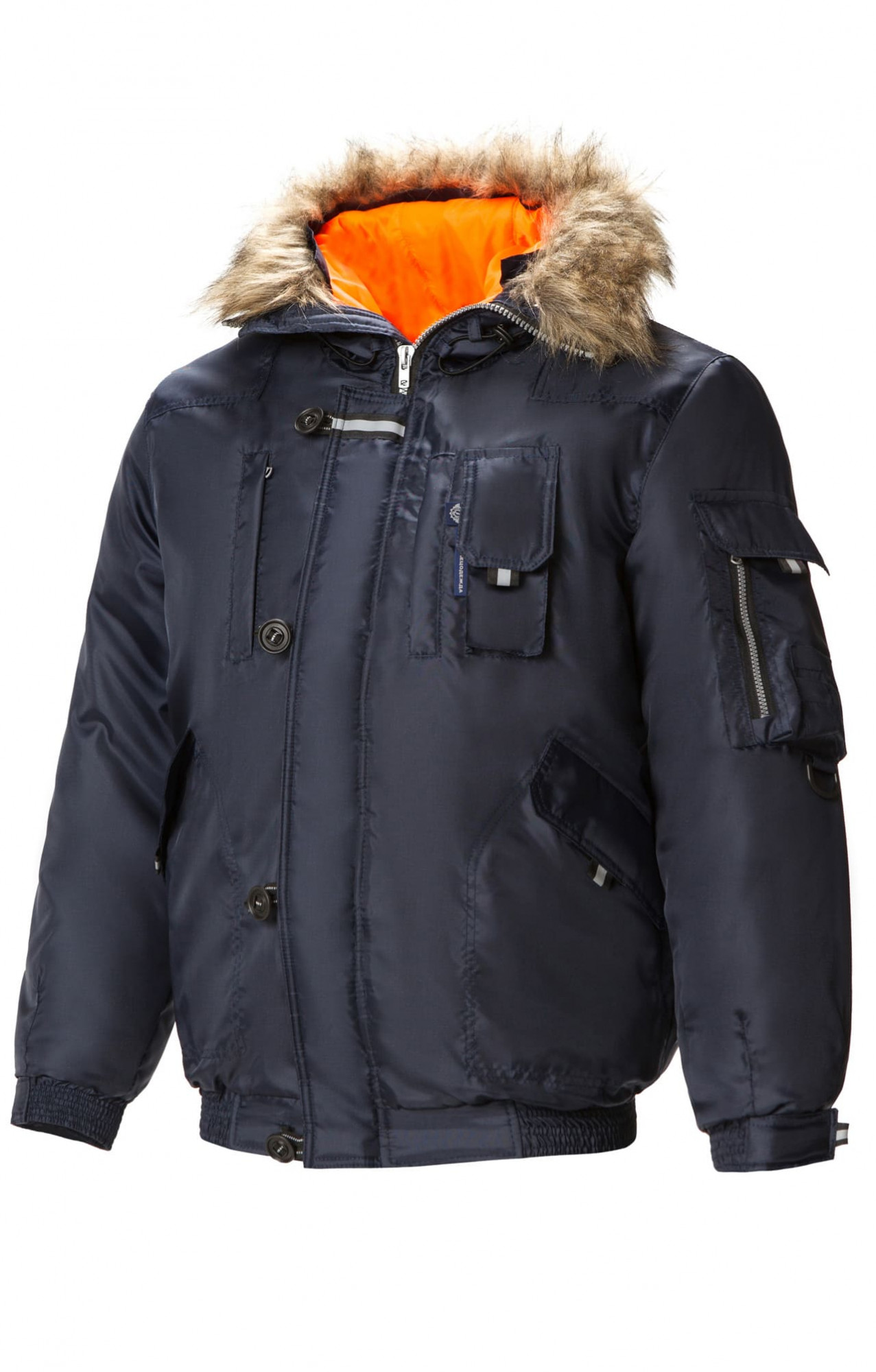 61396 Куртка "Север" зимняя темно-синяя  Зимняя спецодежда  размер 56-58/170-176 