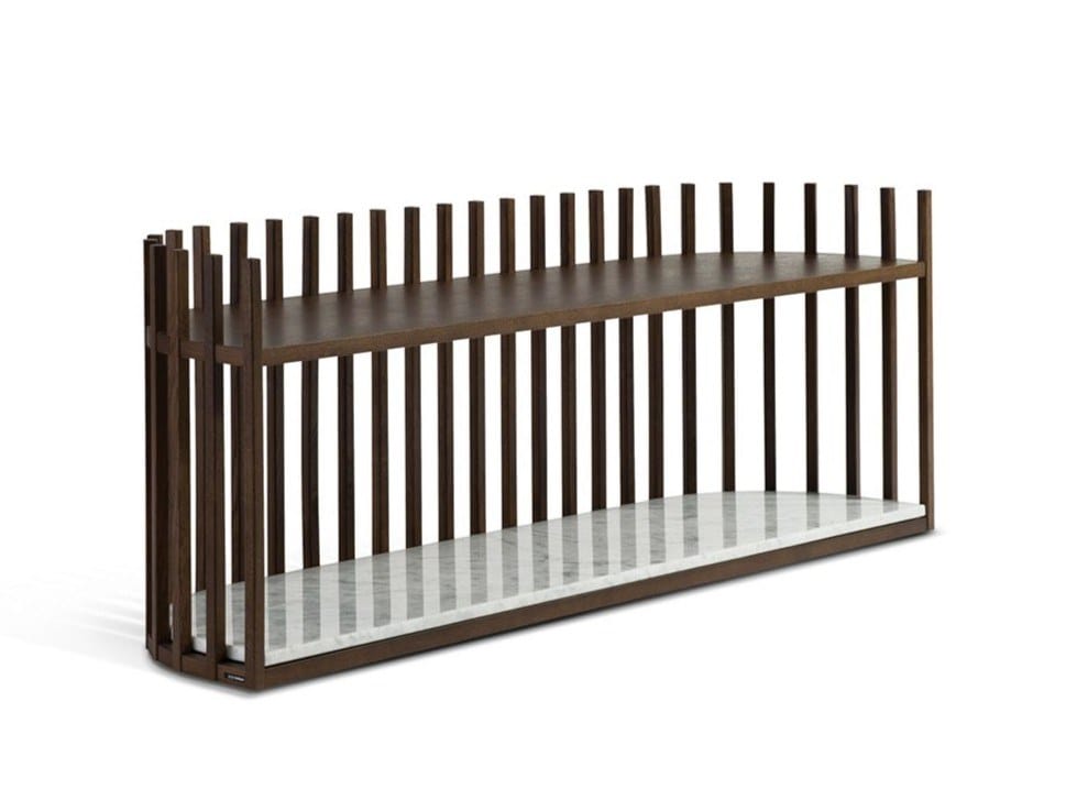 ТВ шкаф из массива дерева ROCHE BOBOIS Жалюзи ARCH-00112620 - Вид №1