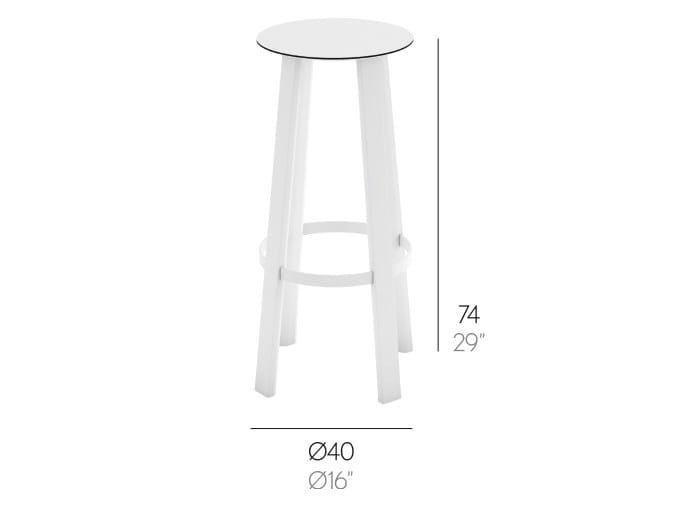 Табурет GANDIABLASCO стек ARCH-00004780 - Вид №1