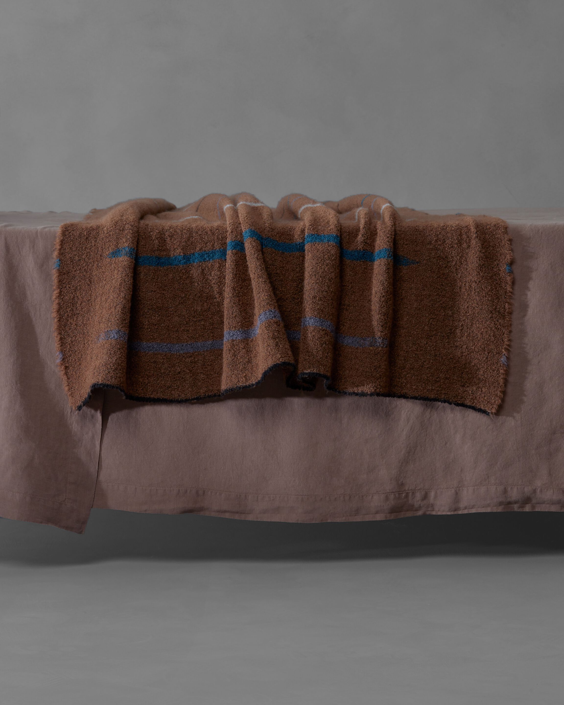 Полосатый жаккард плед ткань Society Limonta SCIA ARCH-00016598 - Вид №1