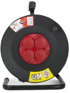 RUBI Кабельная катушка с кабелем из ПВХ