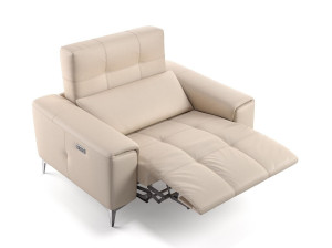 2-местный кожаный диван