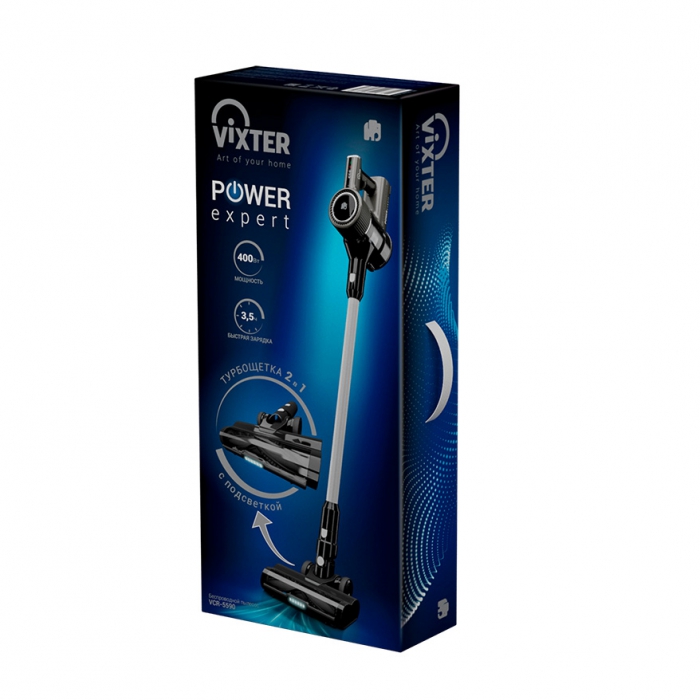9204066 Пылесос  вертикальный  Vixter VCR-5590  черный STDN-0066917 - Вид №5