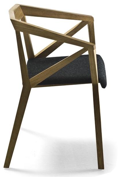 Moroso Стул из массива дерева с подлокотниками sun-id-1376439 - Вид №3