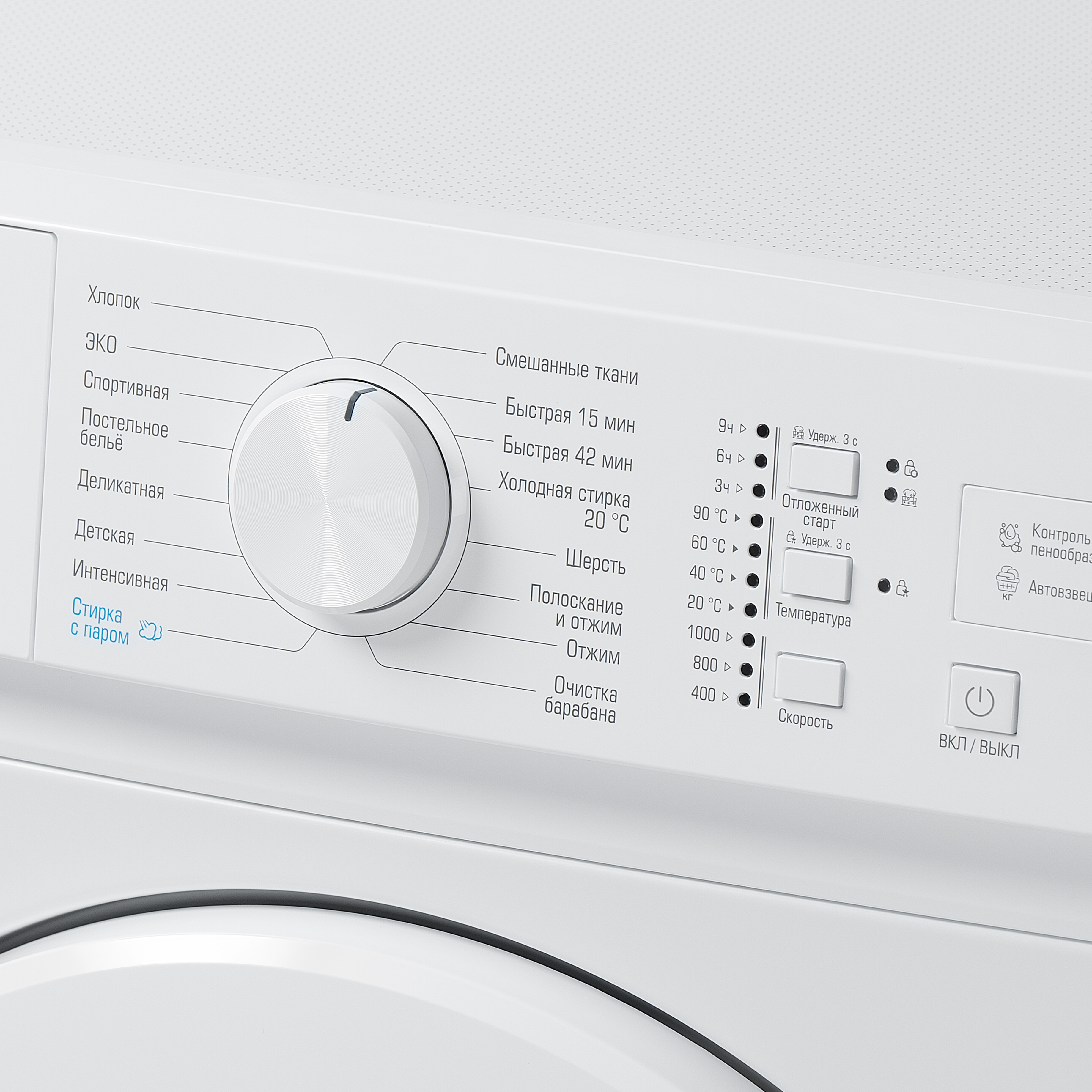 9278719 Стиральная машина Бирюса WM-SM510/08 белый STDN-0015534 - Вид №4