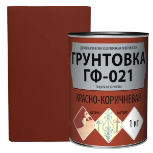 Грунтовка EMPILS ГФ-021 для металла и дерева с антикоррозийной защитой 81966826