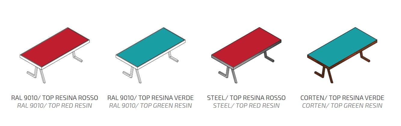 Прямоугольный стол Officine Tamborrino ETOILE ARCH-00080438 - Вид №4