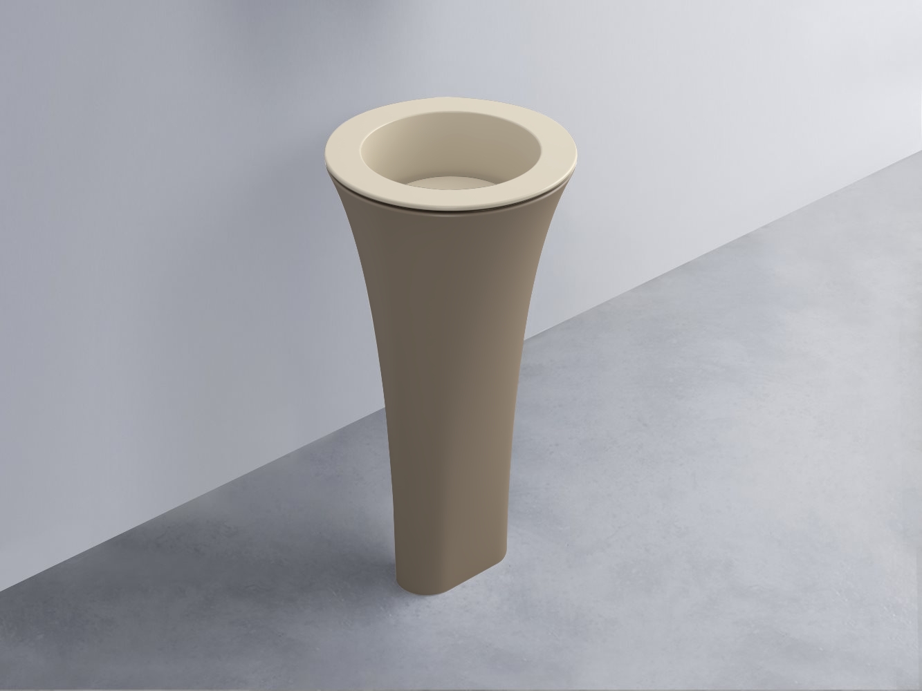 AMLA45-LN+AMPILT-LN+AMCOLT-AN Раковина Amedeo Tondo отдельностоящая cielo Enjoy + Amedeo Ceramica Cielo