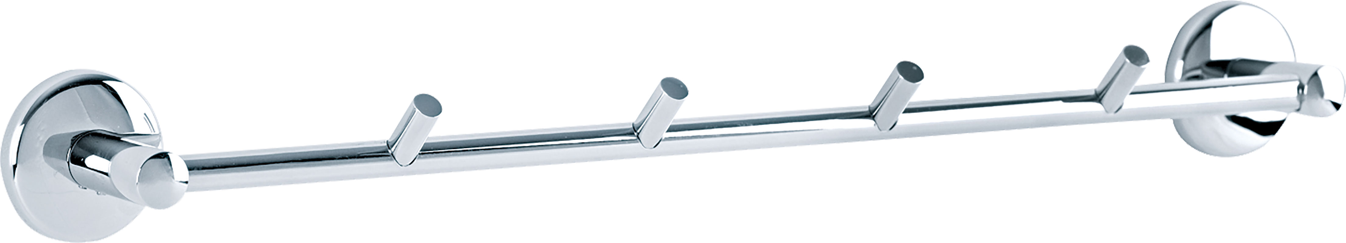 140102016 Держатель для полотенец Bianca длинный с 4 ручками 40см Eca  - Вид №1