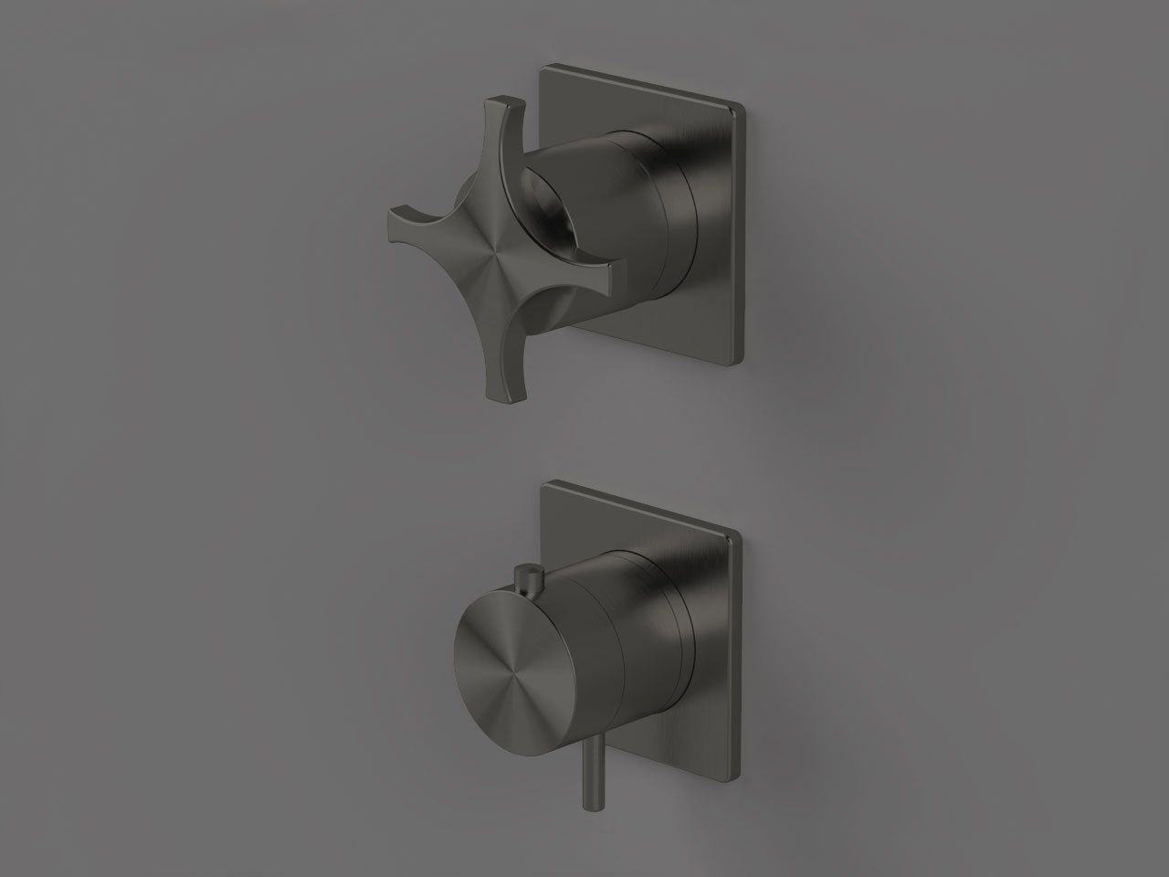 Встраиваемый термостатический смеситель для душа с переключателем Radomonte Dixi ARCH-00118729 - Вид №5