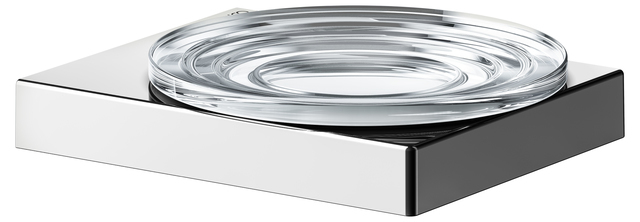 19155019000 Мыльница хрустальная KEUCO Edition 90 Square - Вид №1