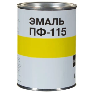 Эмаль ПФ-115 цвет белый 0.8 кг