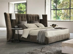 Flou Кровать с высоким изголовьем Angle