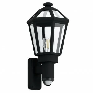Уличный настенный светильник черный Eglo Monselice 97257 EGLO ФОНАРЬ 00-3897925 Черный