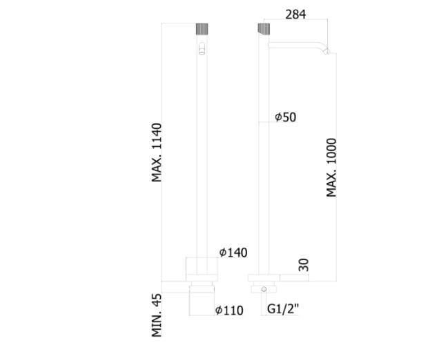 Смеситель для умывальника RUBINETTERIA PAFFONI Jo ARCH-00137918 - Вид №4