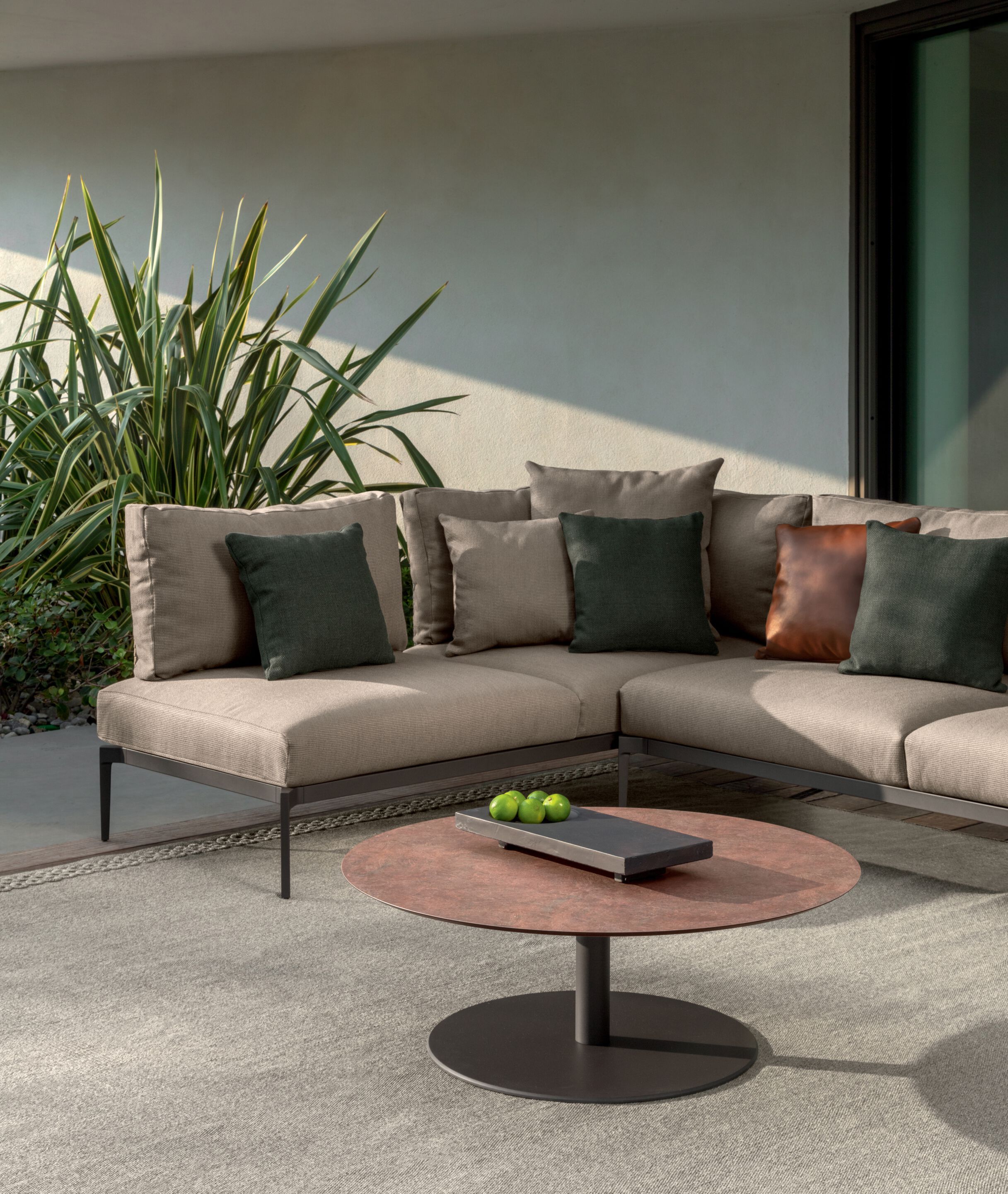 Круглый садовый столик Talenti Leaf ARCH-00014327 - Вид №3