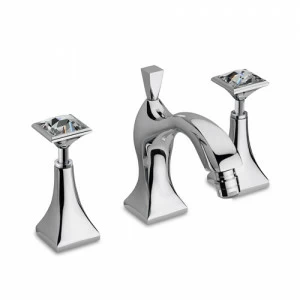 44081 Батарея биде с душом клапана 1"1/4, ручка Сваровски EFFEPI RUBINETTERIE Chic diamante