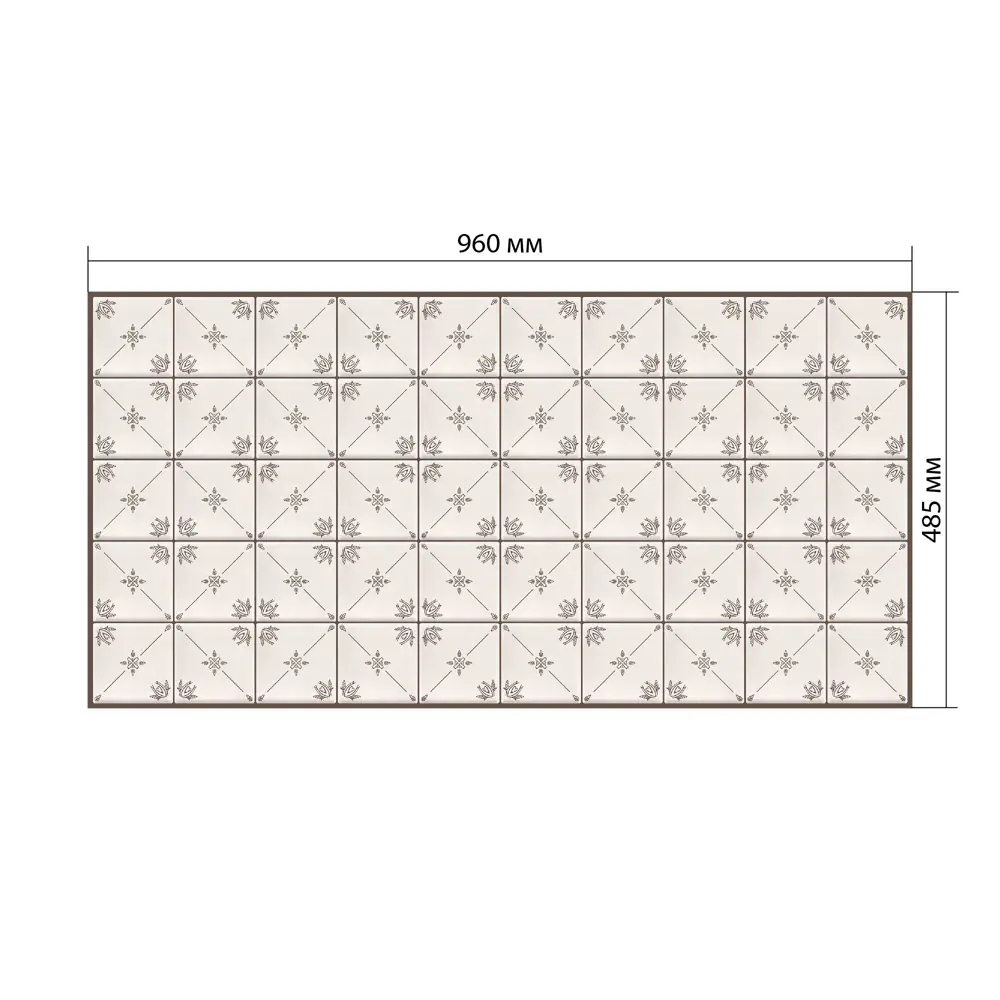 Пластмаркет Стеновая панель ПВХ Смальта арата - элегантное решение для интерьера 89379524 STLM-1401363 - Вид №4