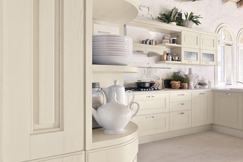 Cucine Lube Деревянная кухня с ручками Agnese sun-id-1400391 - Вид №1