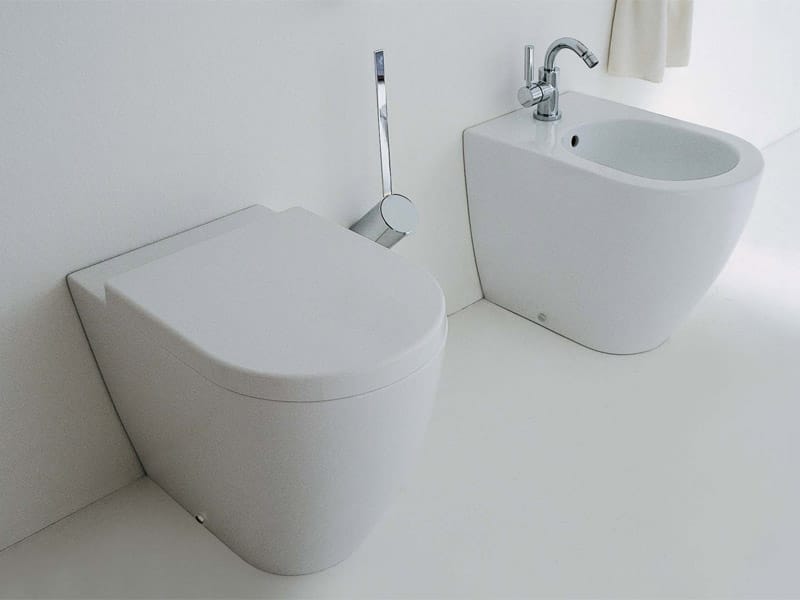 Напольное керамическое биде с переливом Ceramica Flaminia ссылка ARCH-00033797 - Вид №4