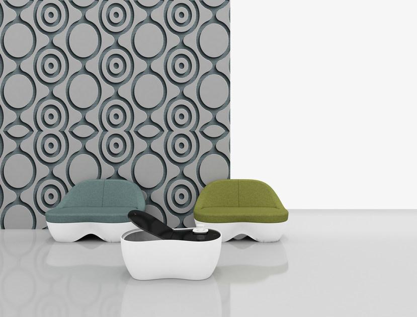 Tuna Ofis Овальный журнальный столик с вещевым ящиком Streem sun-id-1484487 - Вид №2