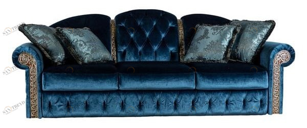 Диван Tesoro прямой темно-синий UNICO ДИЗАЙНЕРСКИЕ 249015 Синий 