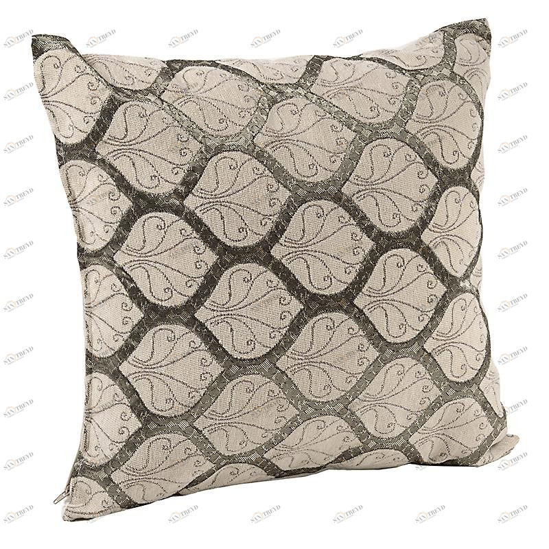 Подушка Carly TO4ROOMS ОРНАМЕНТ 212341 Серый 