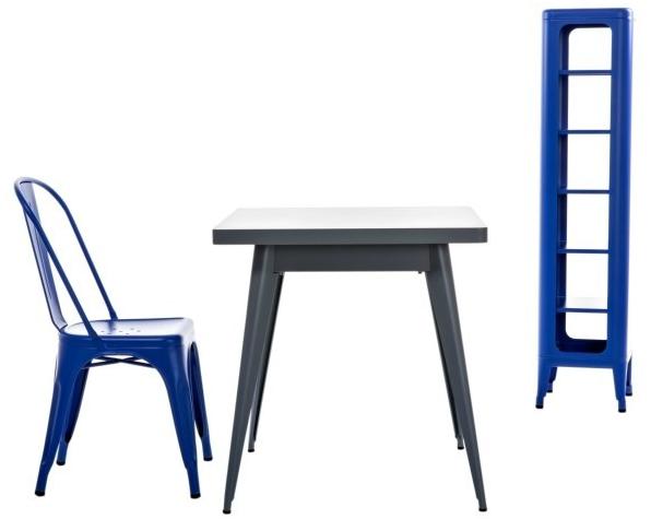 Tolix Квадратный металлический стол 55 sun-id-1390058 - Вид №1