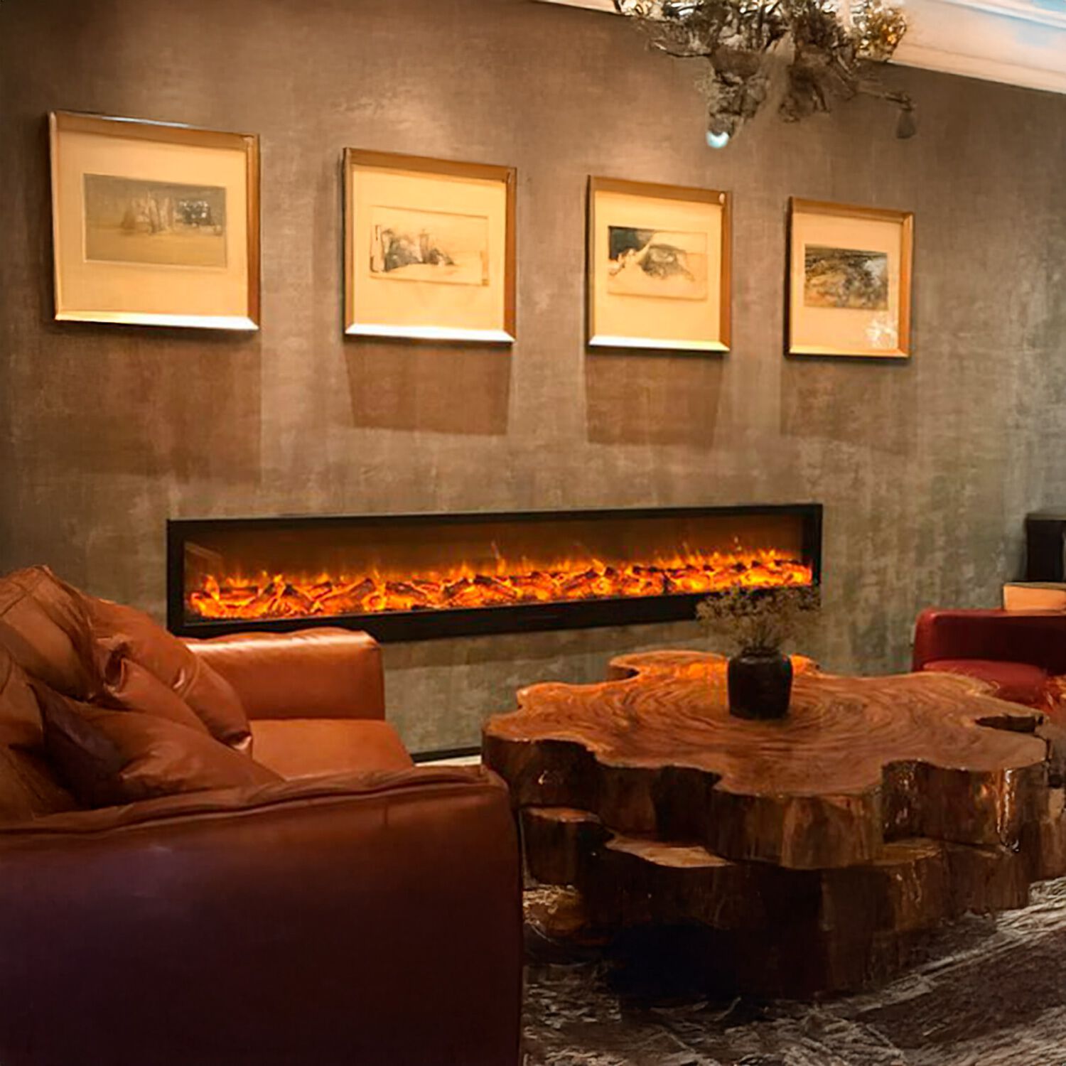 Электрический утопленный камин SINED ETNA ARCH-00046295 - Вид №6