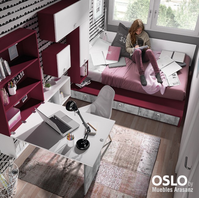 103068 Детская комната с кроватью-татами Ambiente 25 Arasanz Oslo Santreyd