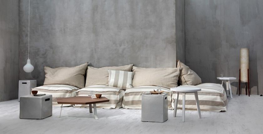 Gervasoni Мягкий пуф со съемным чехлом Ghost sun-id-1376410 - Вид №2