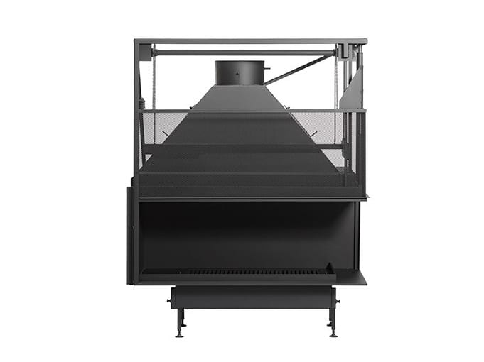 Дровяной угловой камин Metalfire ARCH-00006242